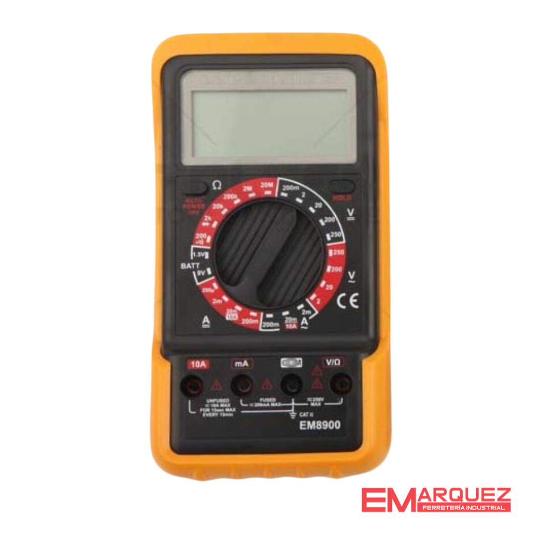 MULTITESTER DIGITAL DE PUNTAS 38031 TOLSEN