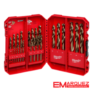 SET BROCAS COBALTO REDHELIX DE 1 A 13MM 25pz