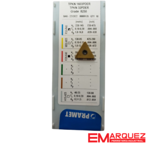PLACA DCMT 11T308E-FM