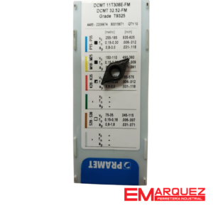 PLACA DCMT 11T304E-FM