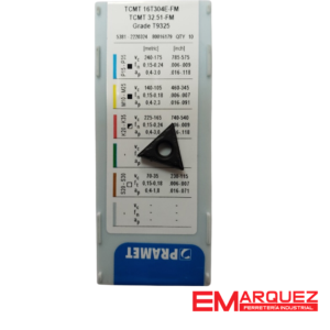 PLACA PERFIL PARCIAL 60° TN 22ERN60