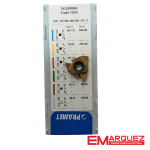 PLACA PERFIL PARCIAL 55° TN 22ERN55