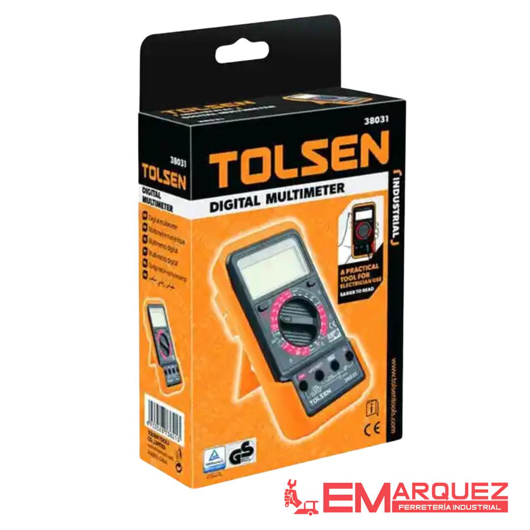 MULTITESTER DIGITAL DE PUNTAS 38031 TOLSEN - Imagen 2