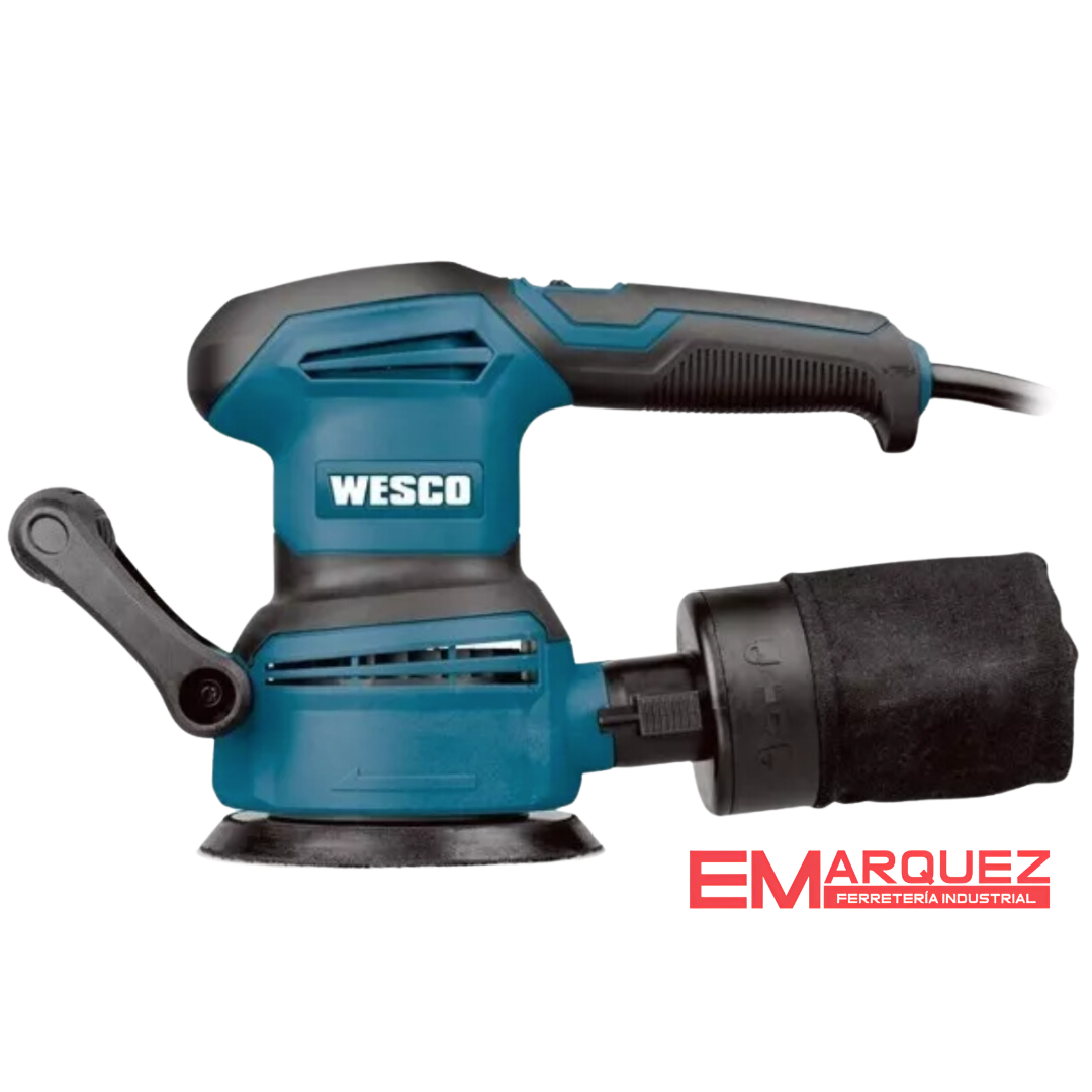 LIJADORA ORBITAL 400W 125MM WESCO WS4265