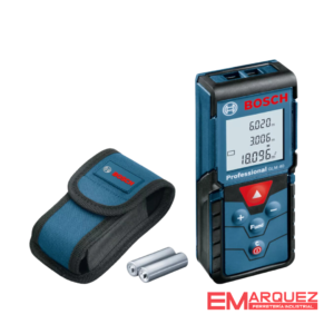 MEDIDOR LASER BOSCH GLM 40 CON ALCANCE HASTA 0.15 A 40M