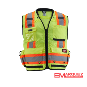 CHALECO SEGURIDAD ALTA VISIBILIDAD CLASE 2 - TALLA L/XL - COLOR AMARILLO