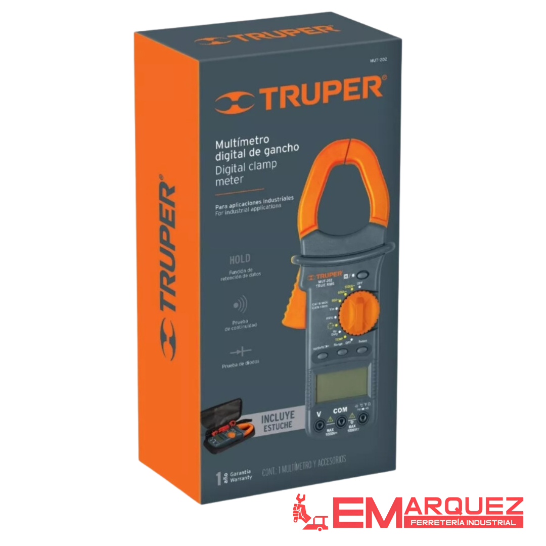 MULTITESTER DIGITAL DE GANCHO TRUPER - Imagen 2