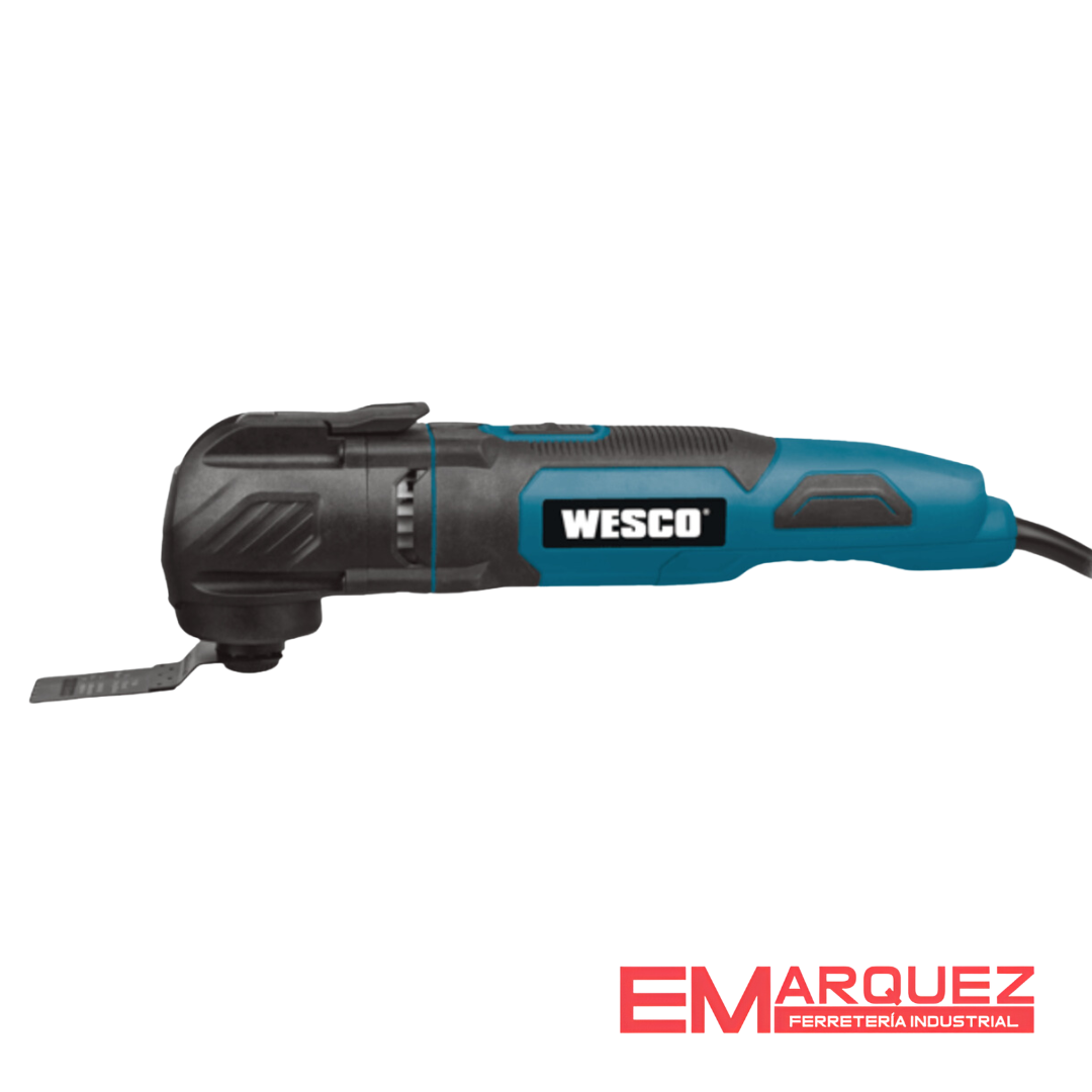 MULTIHERRAMIENTA300W + 10 LIJAS WESCO WS5123K