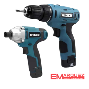 SET TALADRO + ATORNILLADOR IMPACTO DE 12V WS1000K2